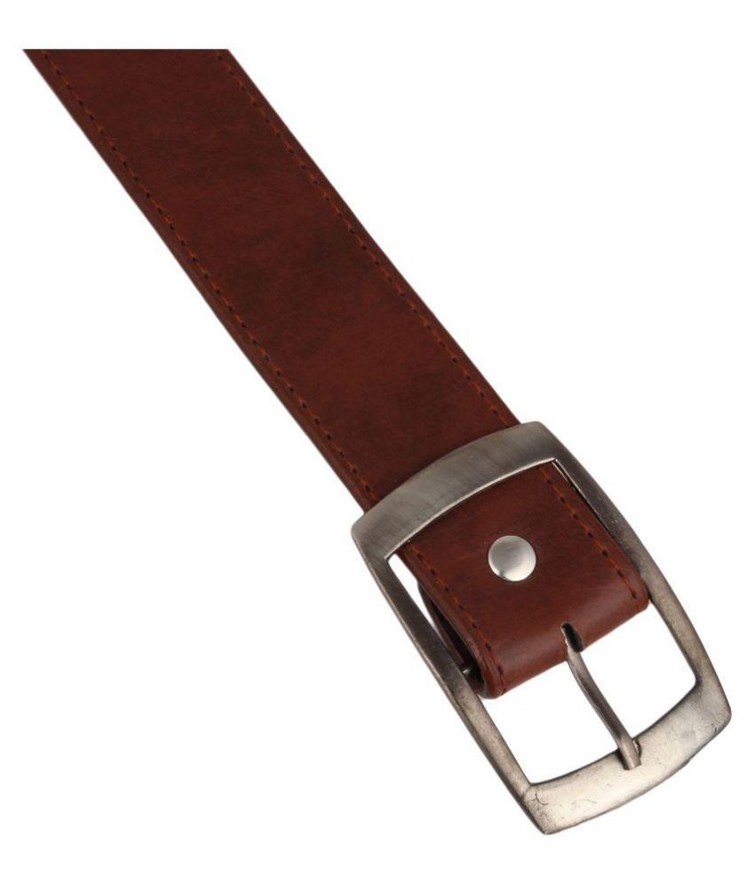 UC Brown Leather Formal Belts: Buy Online at Low Price in India - Snapdeal