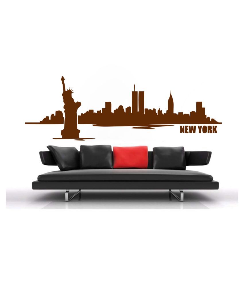     			Decor Villa I love New York PVC Wall Stickers