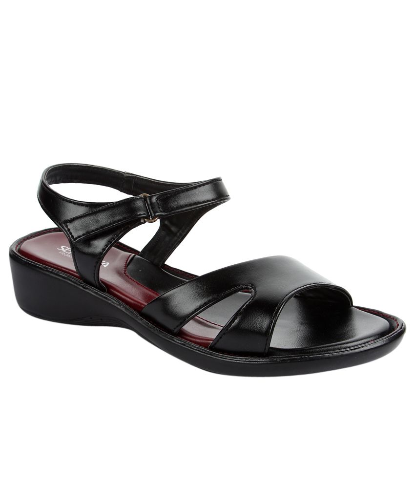 Senorita By Liberty 345-07 Black Sandal For Ladies Price in India- Buy ...
