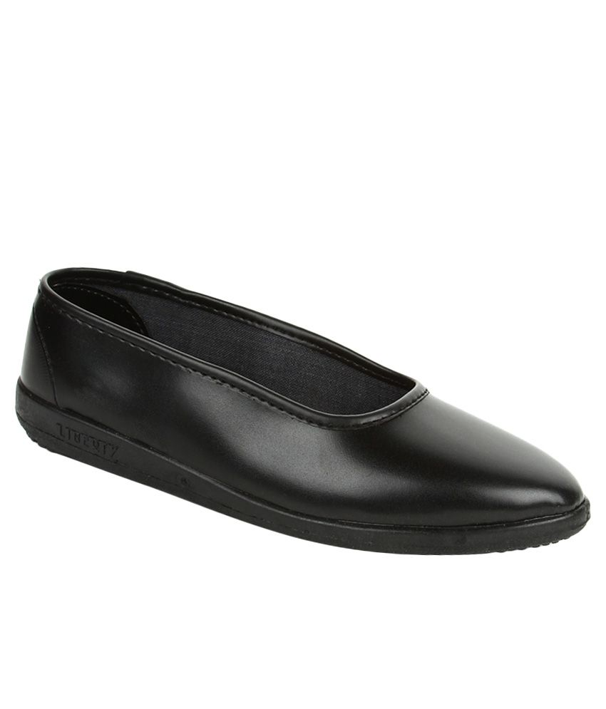     			Gliders By Liberty Belly Black Ballerina For Ladies