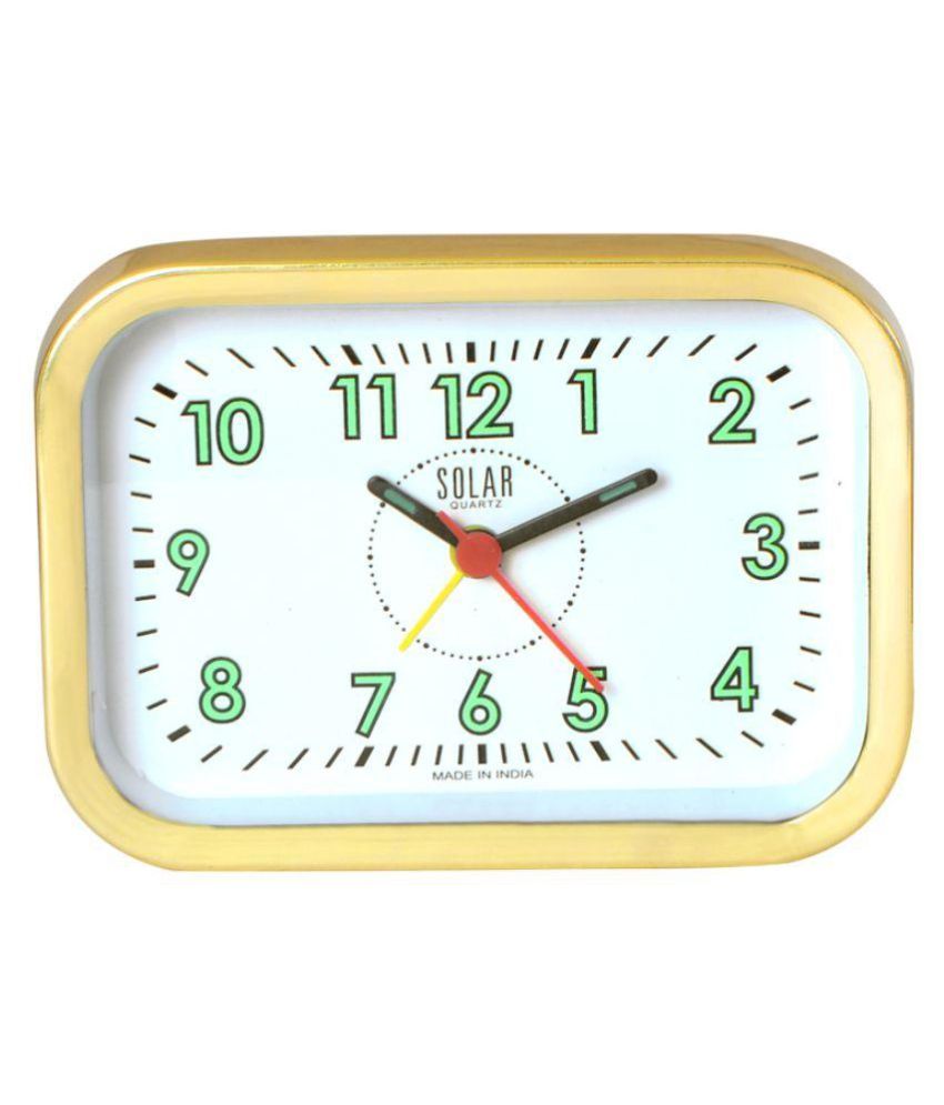 Solar Analog 141Gold Alarm Clock Buy Solar Analog 141Gold Alarm