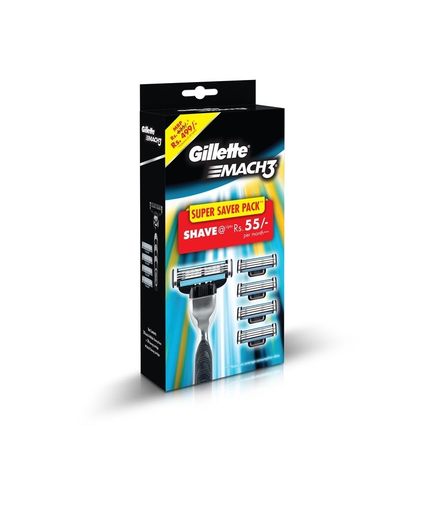 snapdeal gillette mach 3