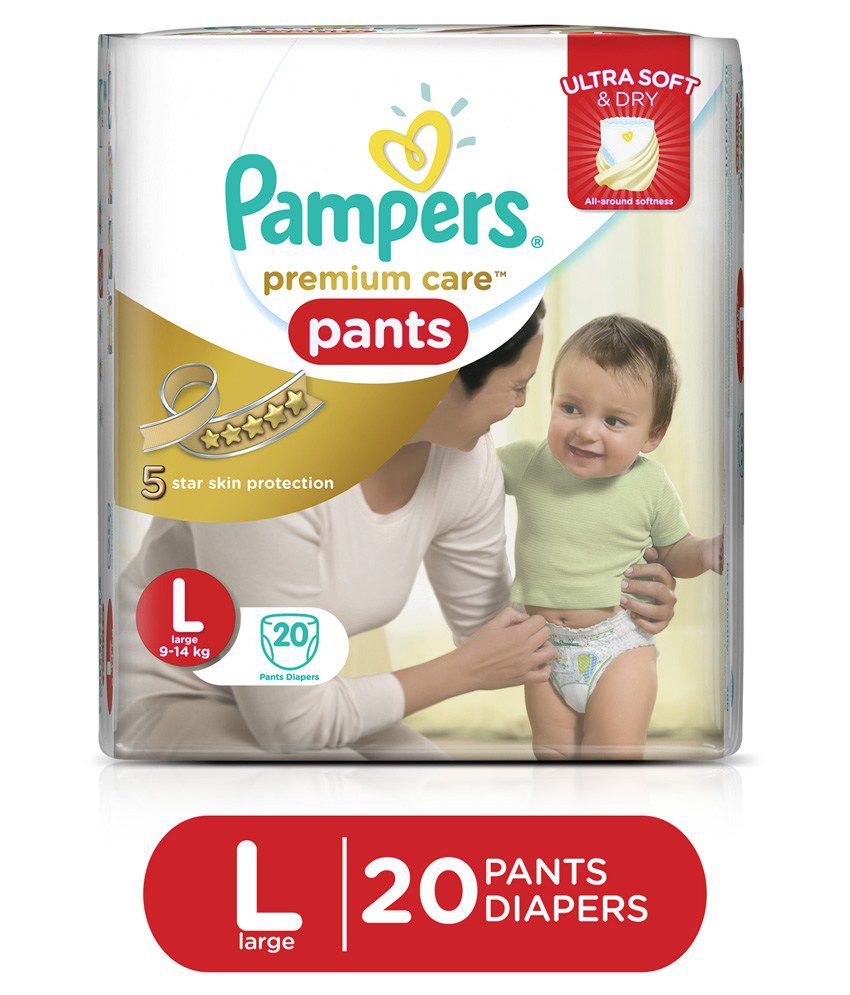 Pampers Premium Care Pants Large Pack of 20: Buy Pa   mpers