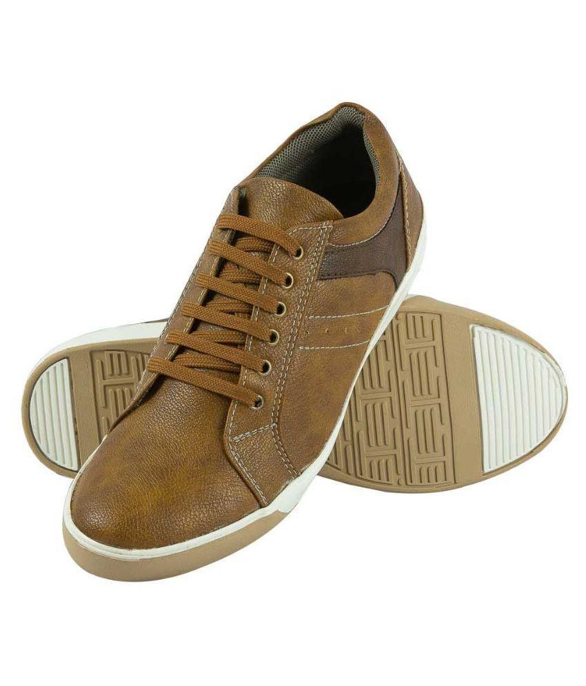 tan sneaker shoes