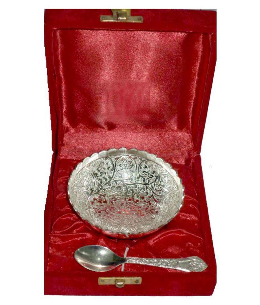     			Ornate Brass Diwali Hampers Silver