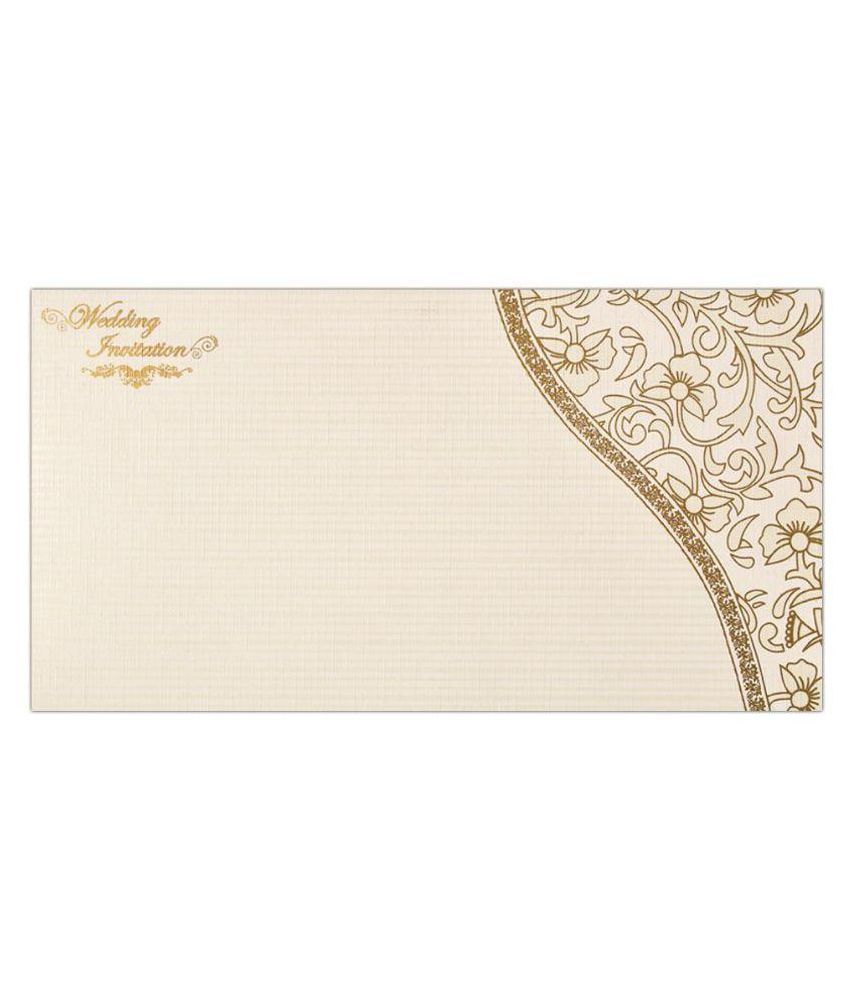 King Of Cards White Christian Wedding Invitation Card Pack Of 100 Buy Online At Best Price In India Snapdeal
