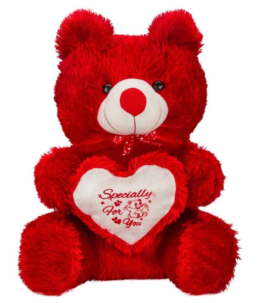 red big teddy