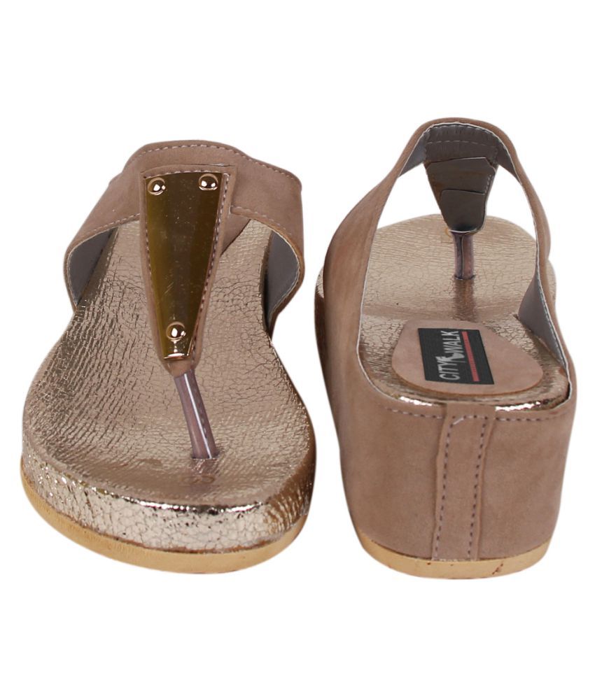 City Walk Beige Platforms Heels Price in India- Buy City ...