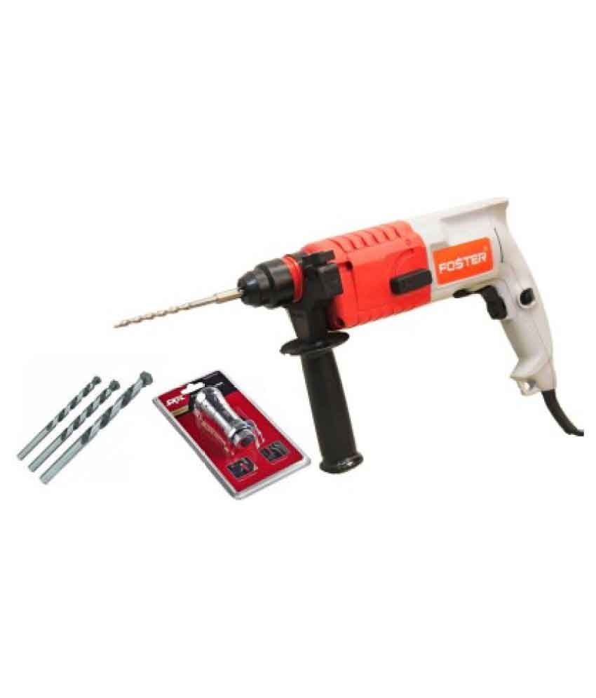 Foster FHD 20RE Drill Machine with Bits 750W 20mm Corded Buy Foster