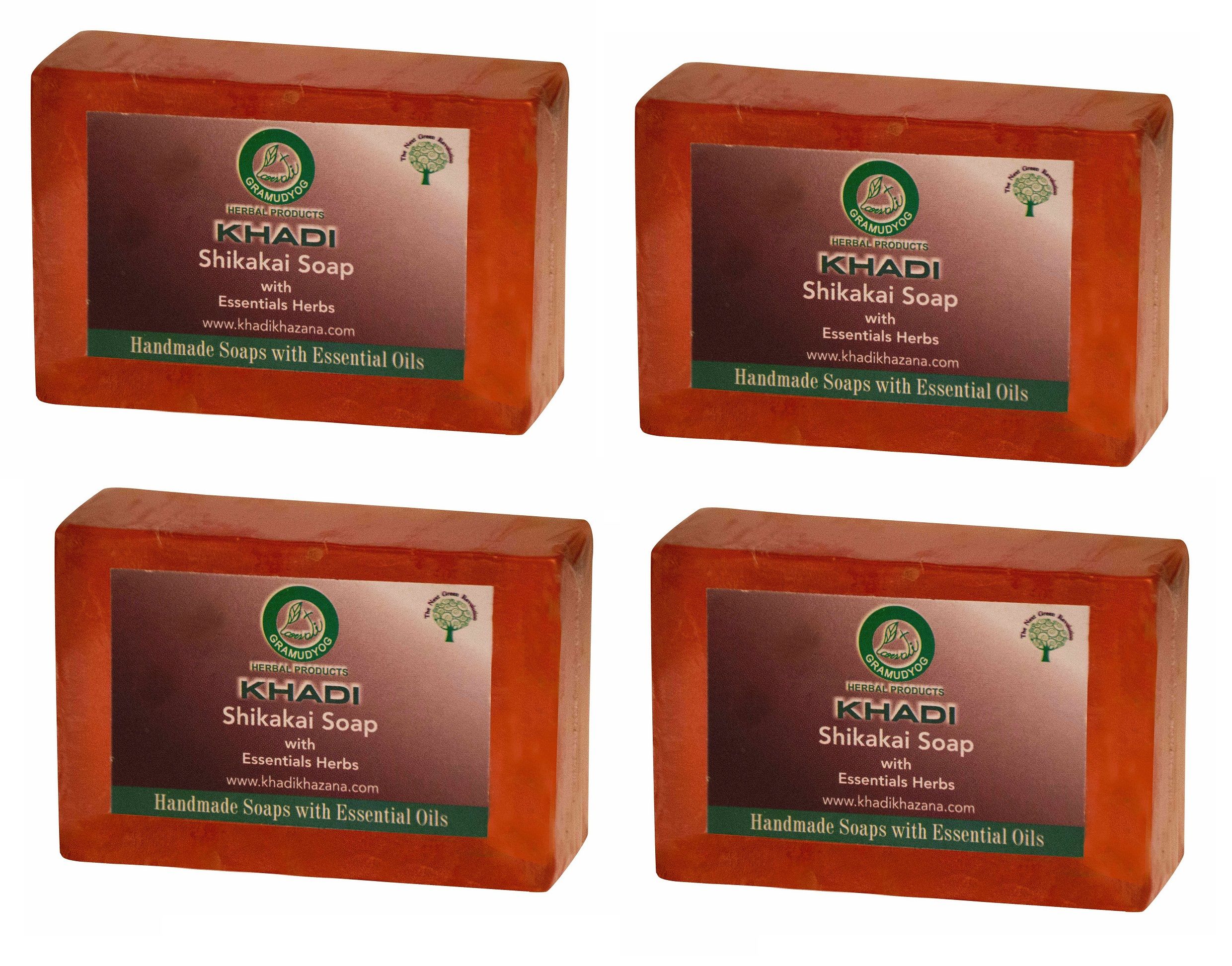     			Khadi Herbal Shikakai Soap 125gm (Pack of 5)