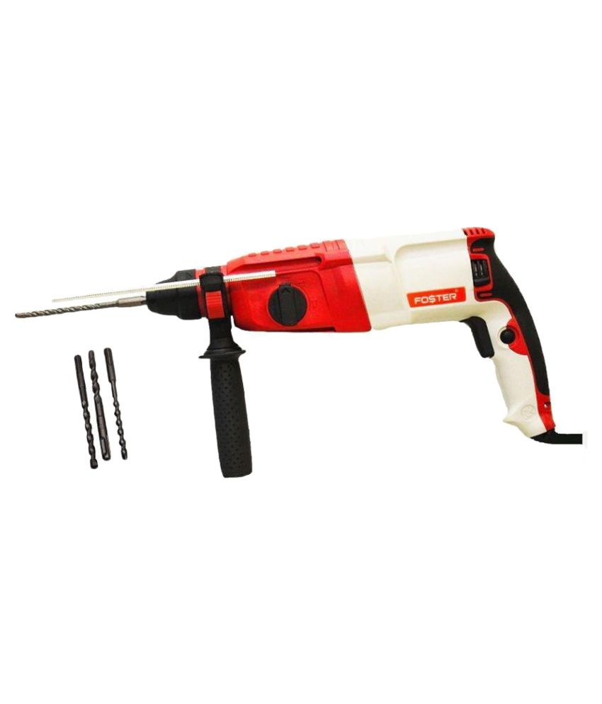 Foster FHD26DRE with Bits and Chisel 850W 26mm Corded Drill Machine