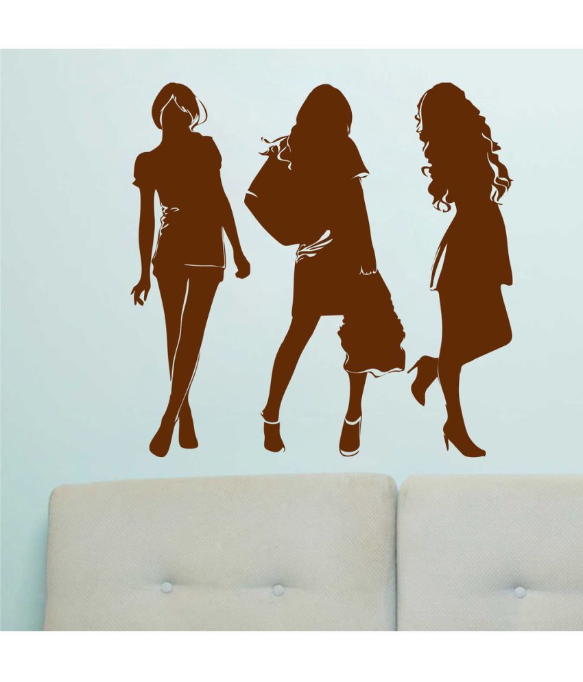     			Decor Villa Girls PVC Wall Stickers