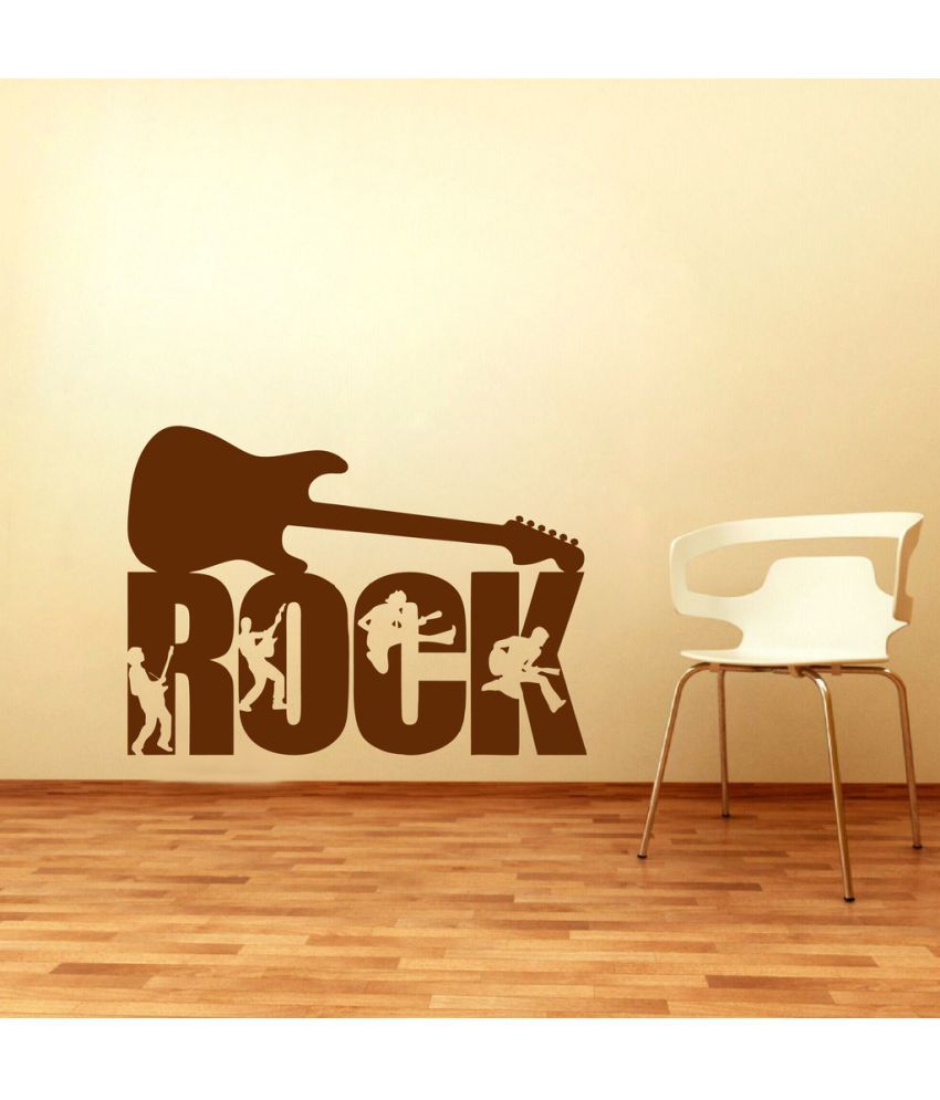     			Decor Villa Rock PVC Wall Stickers