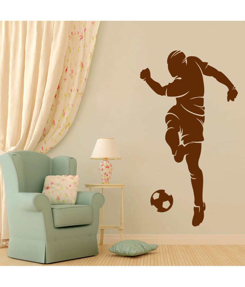     			Decor Villa Hard Kick PVC Wall Stickers