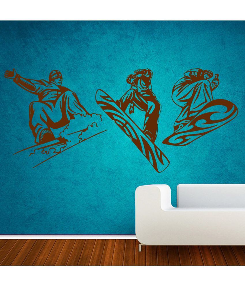     			Decor Villa Skate Team PVC Wall Stickers