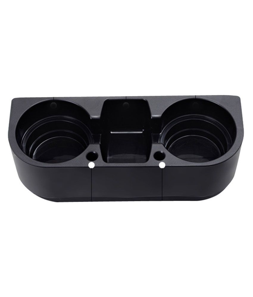 Takecare Plastic Dual Cup Holder Black Buy Takecare