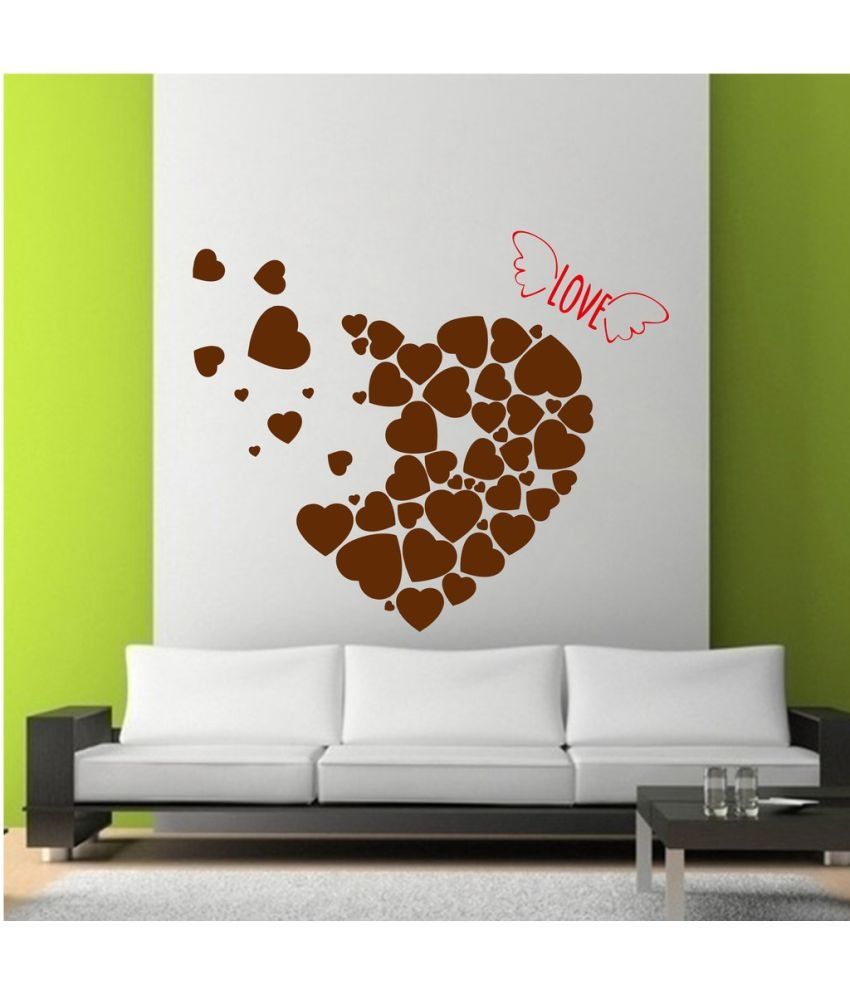     			Decor Villa Love Fly PVC Wall Stickers