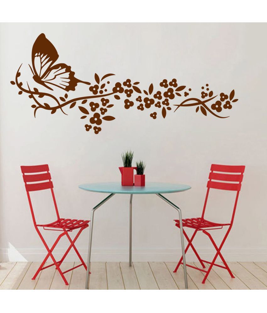     			Decor Villa Butterfly PVC Wall Stickers