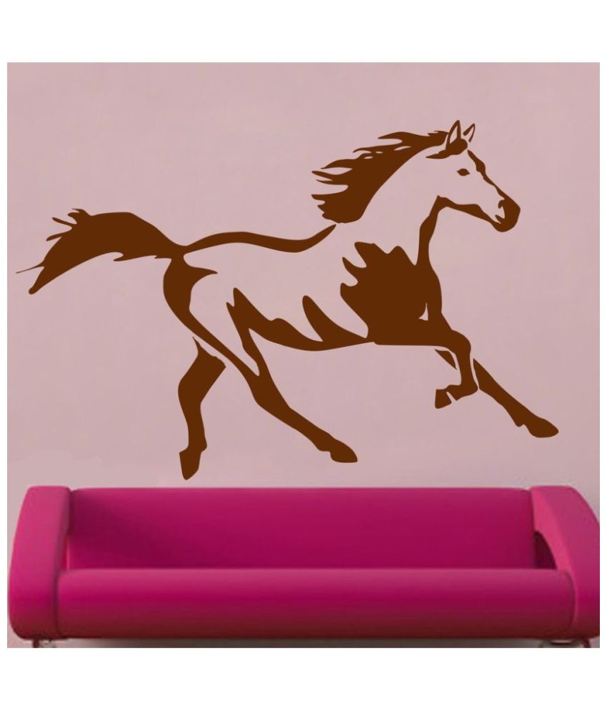     			Decor Villa Horse PVC Wall Stickers