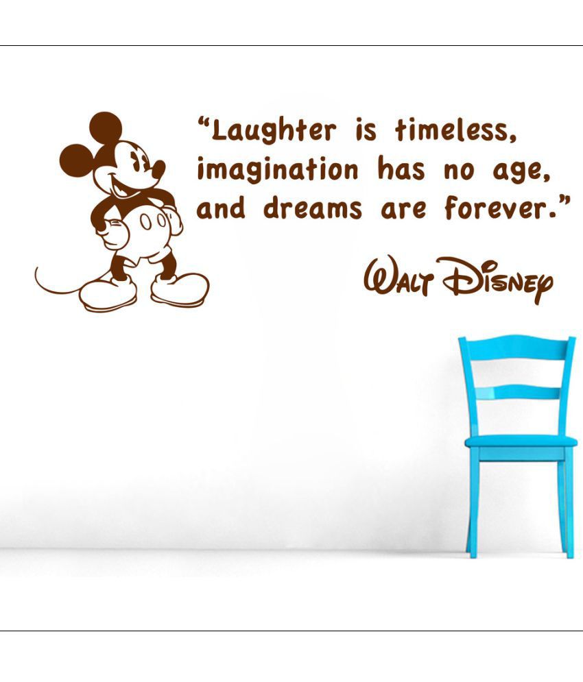     			Decor Villa Laughter Is Timeless PVC Wall Stickers