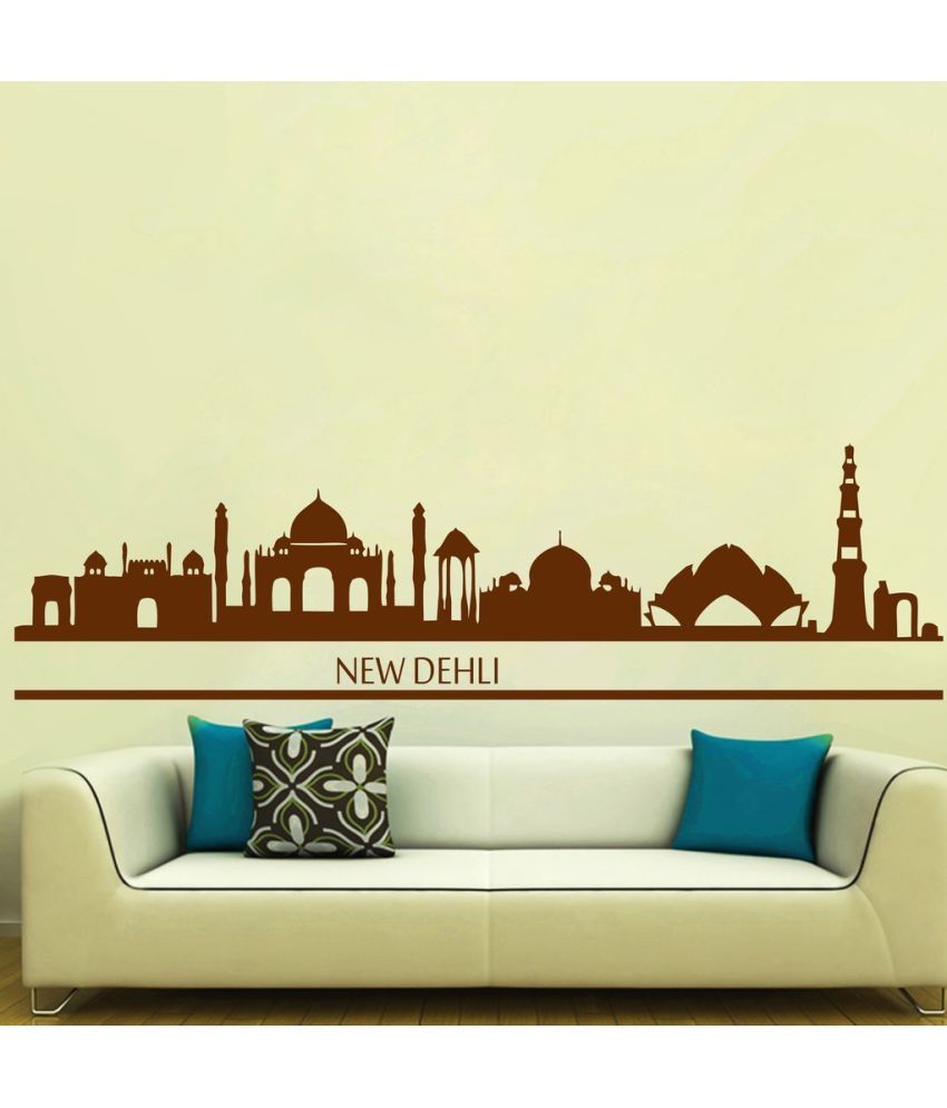     			Decor Villa New Dehli PVC Wall Stickers