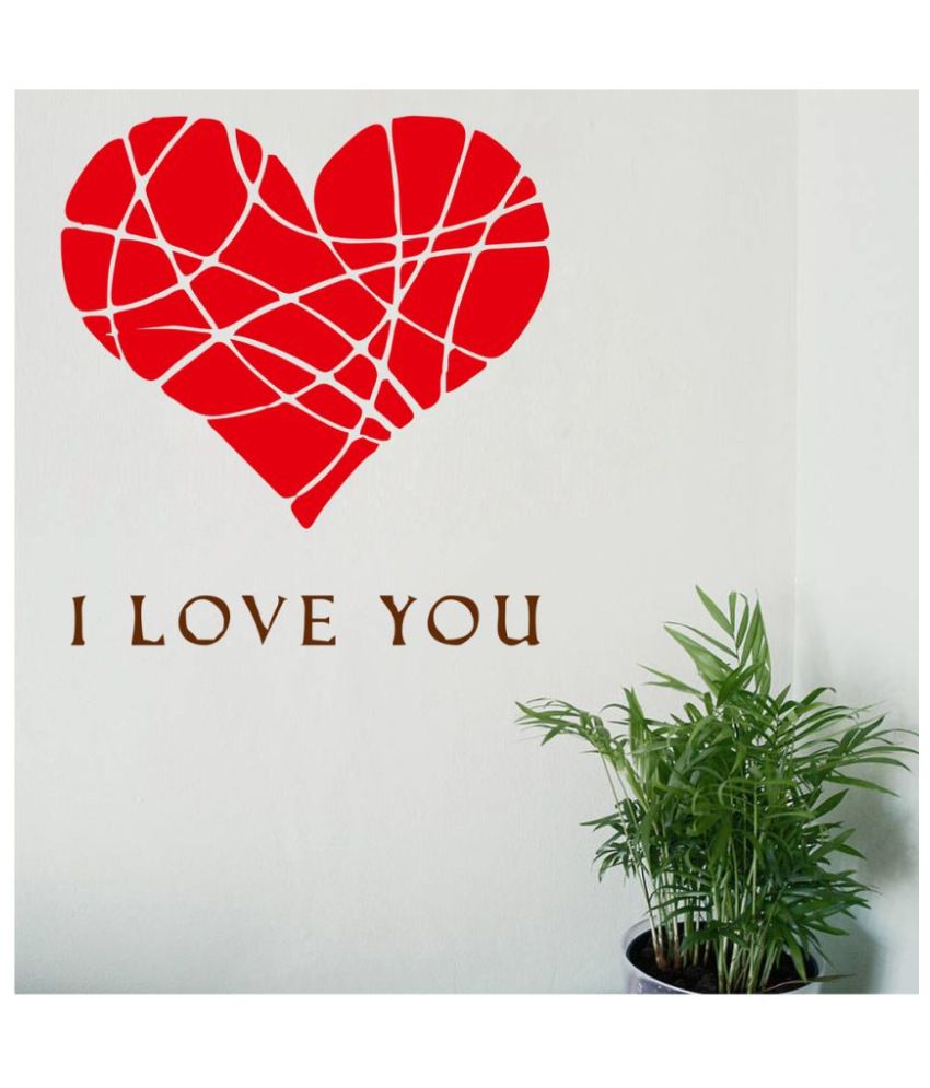    			Decor Villa Love u PVC Wall Stickers