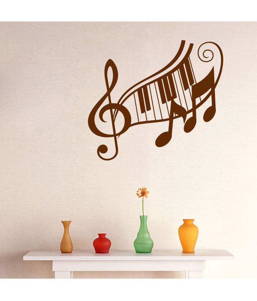     			Decor Villa Music Symbols Wall PVC Wall Stickers