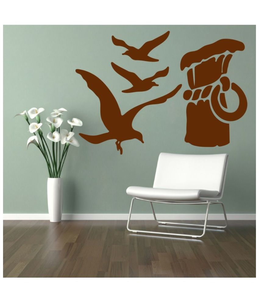     			Decor Villa Flying birds Wall PVC Wall Stickers