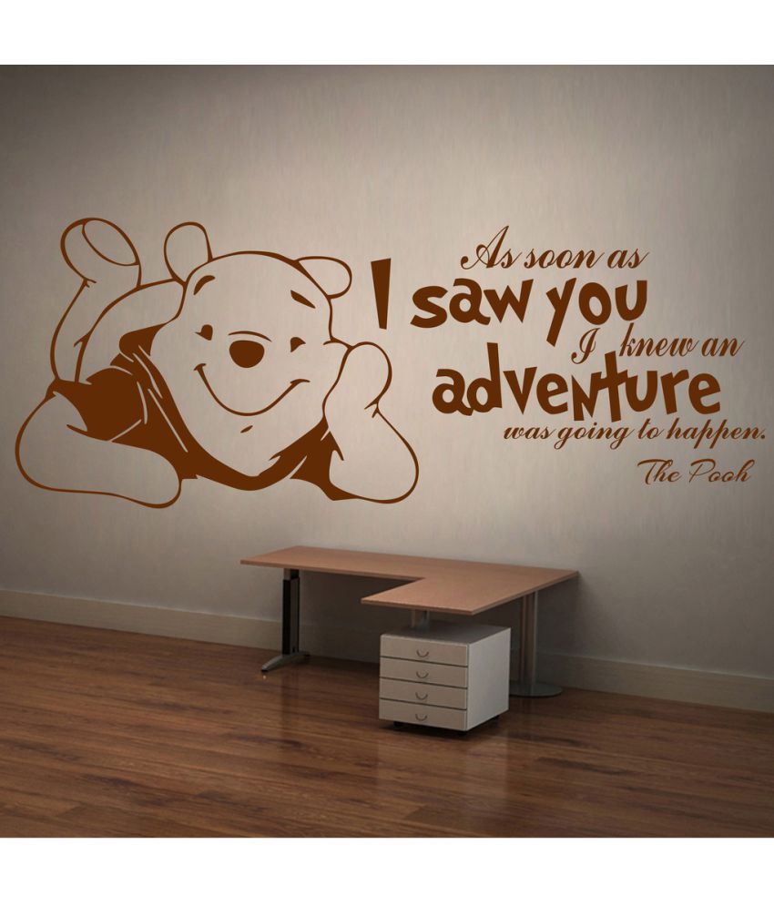     			Decor Villa I saw you PVC Wall Stickers