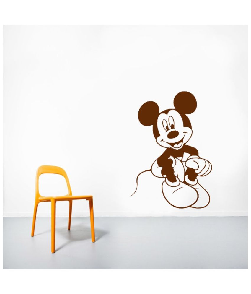     			Decor Villa Micky Mouse Wall PVC Wall Stickers