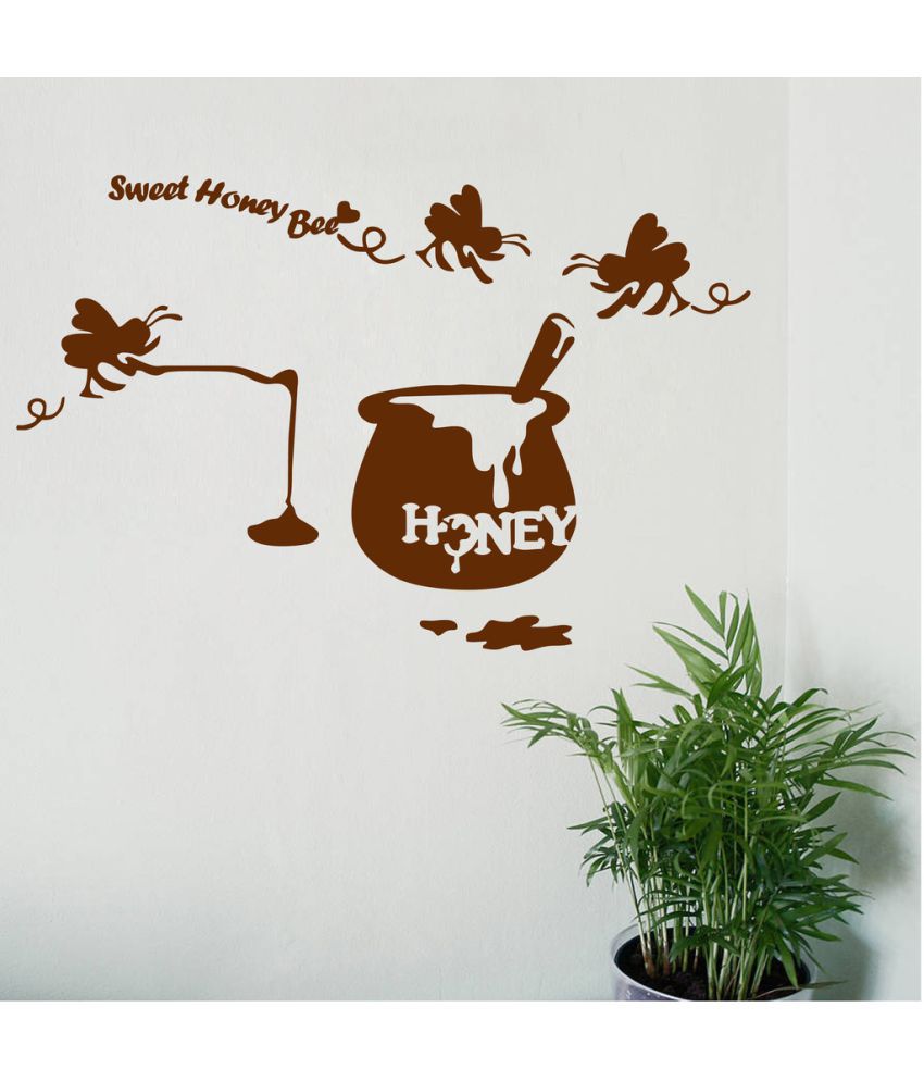     			Decor Villa Honey PVC Wall Stickers