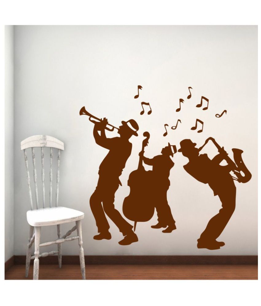     			Decor Villa Classical Music PVC Wall Stickers