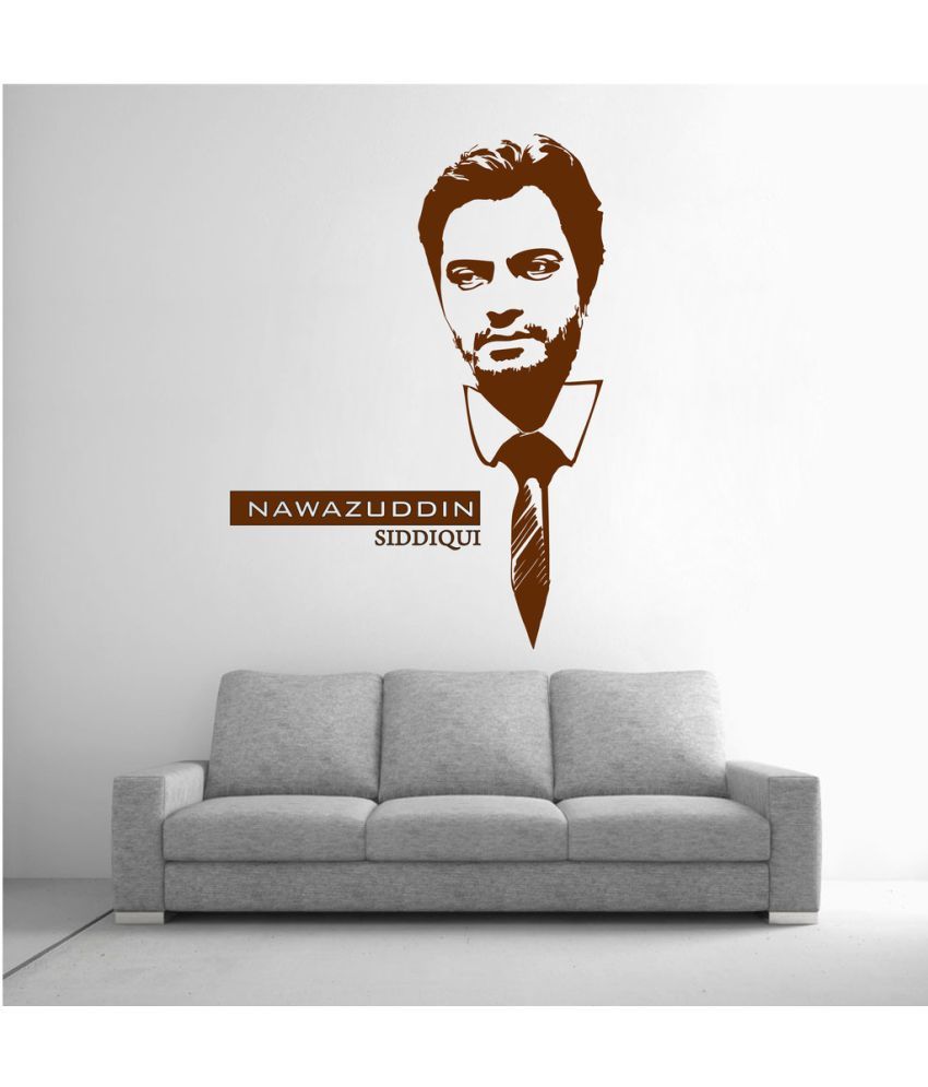     			Decor Villa Nawazuddin Siddiqui PVC Wall Stickers