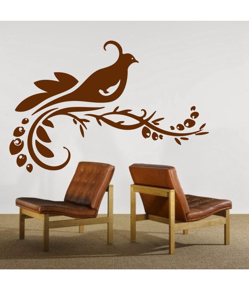     			Decor Villa Bird PVC Wall Stickers