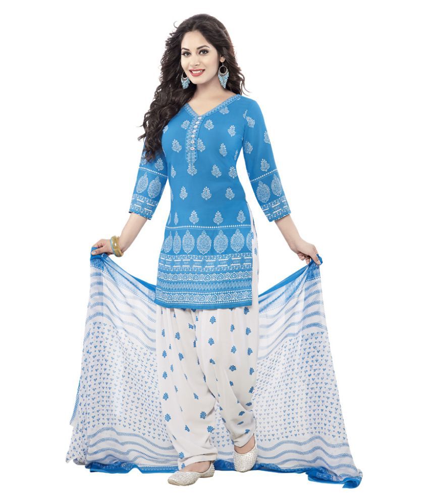 varsha churidar material