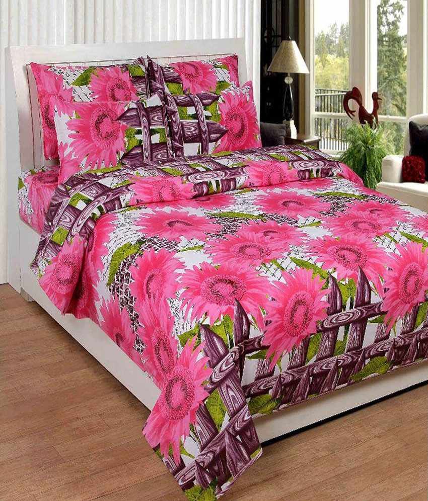 Exporthub Double Cotton Printed Bed Sheet Buy Exporthub Double Cotton Printed Bed Sheet Online