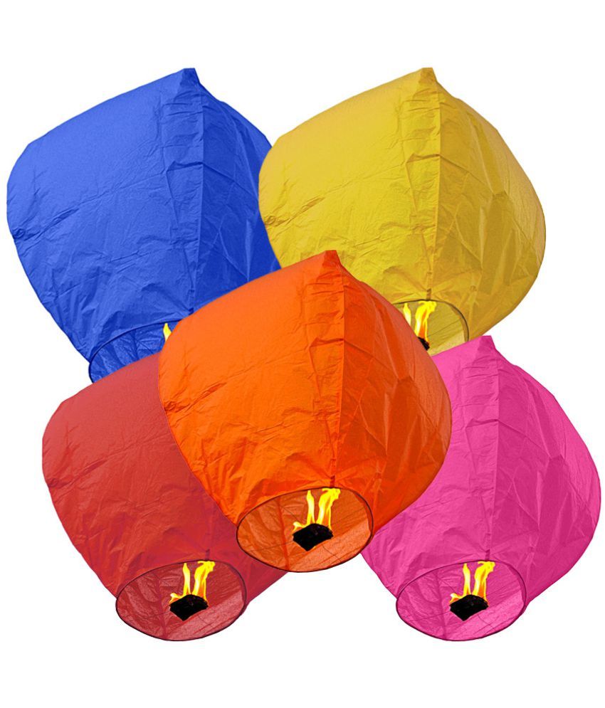 Skycandle Flying Sky LanternPack Of 5 Buy Skycandle Flying Sky