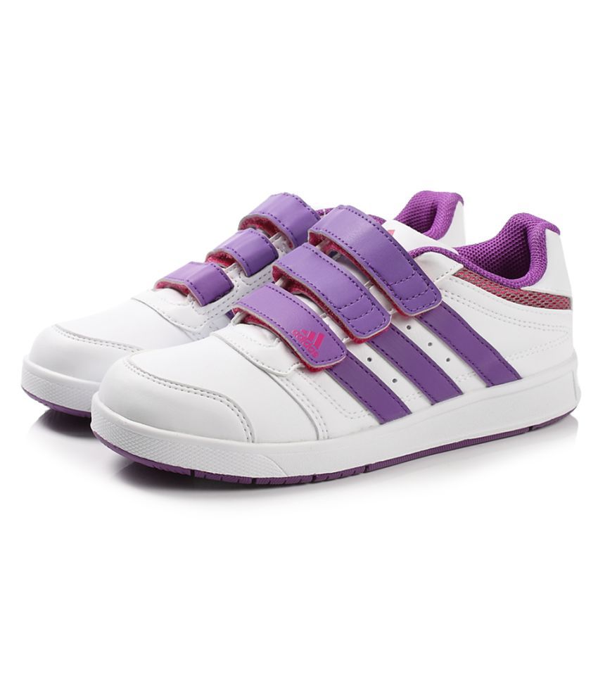 segunda mano tugurio Charlotte Bronte Adidas White Canvas Shoes Price in India- Buy Adidas White Canvas Shoes  Online at Snapdeal