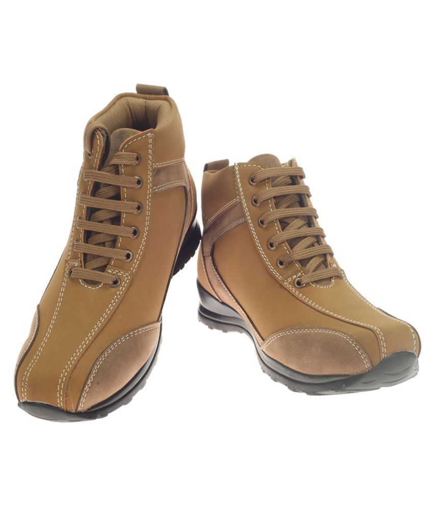 high heel military lace up boots