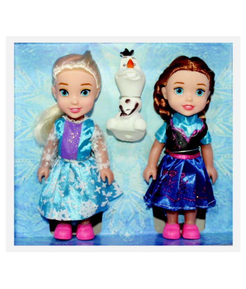 anna elsa small dolls