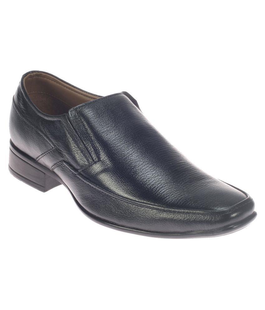 khadims formal black shoes