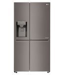LG 668 LTR GC-J247CKAV Side-By-Side Refrigerator Black STS