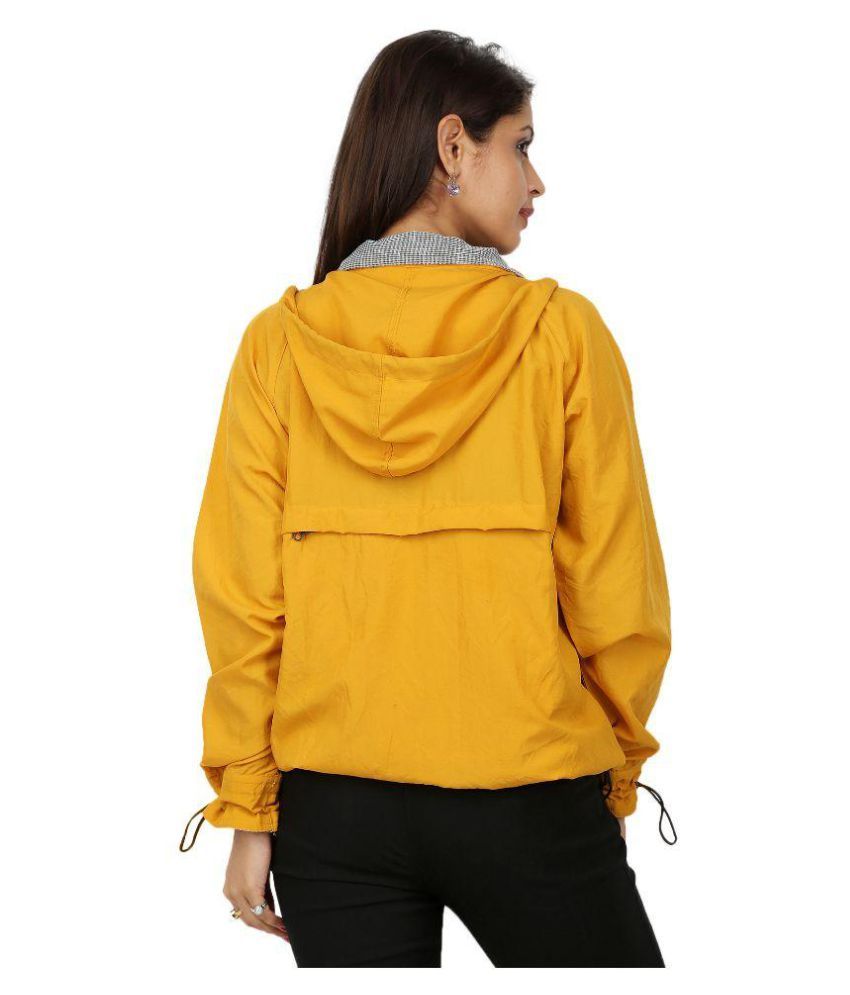 yellow parka jacket womens
