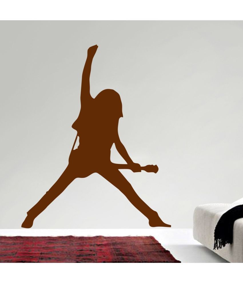     			Decor Villa I Am Rockstar PVC Wall Stickers