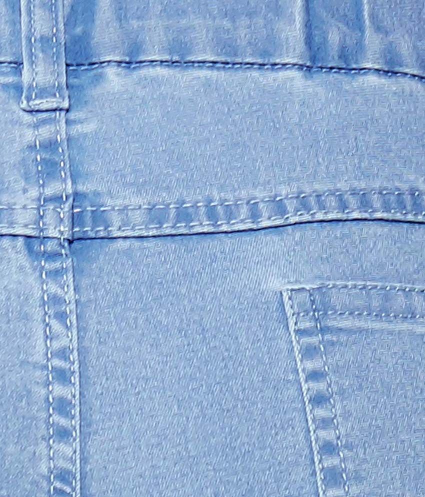 Navy Blue Solid Jeggings