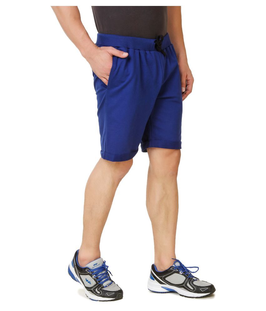 Spunk Blue Shorts - Buy Spunk Blue 