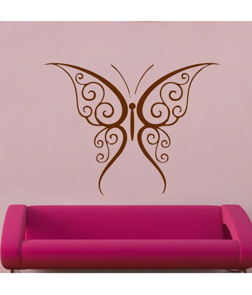     			Decor Villa ButterFly PVC Wall Stickers