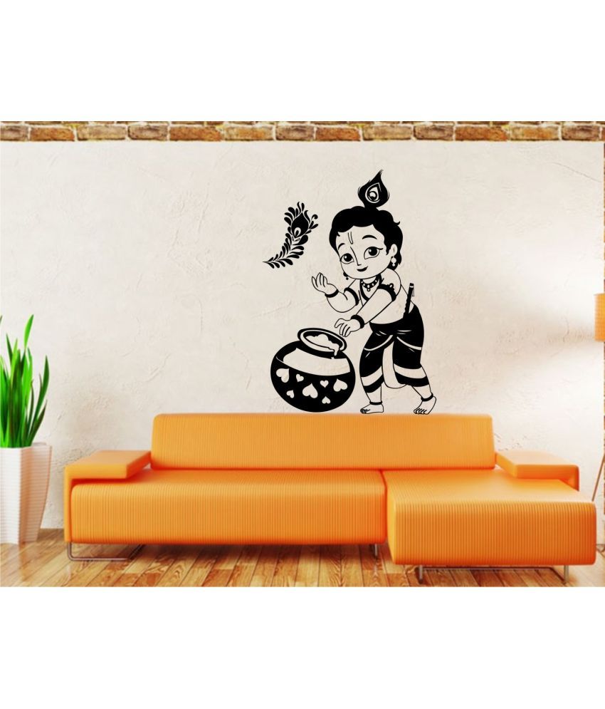 Wall Guru Bal Krishna decal Vinyl Wall Stickers Buy Wall Guru Bal Krishna decal Vinyl Wall