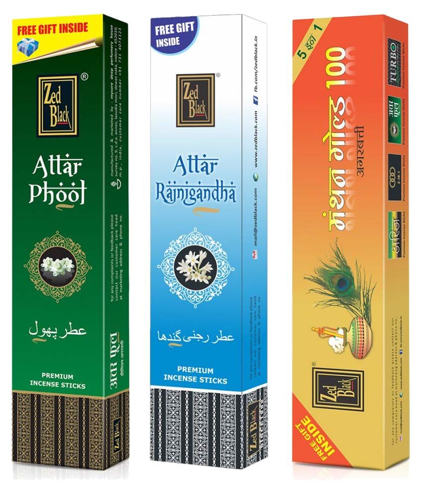 Zed Black Incense Stick Pack Of 3 Buy Zed Black Incense Stick Pack Of 3 At Best Price In 3023