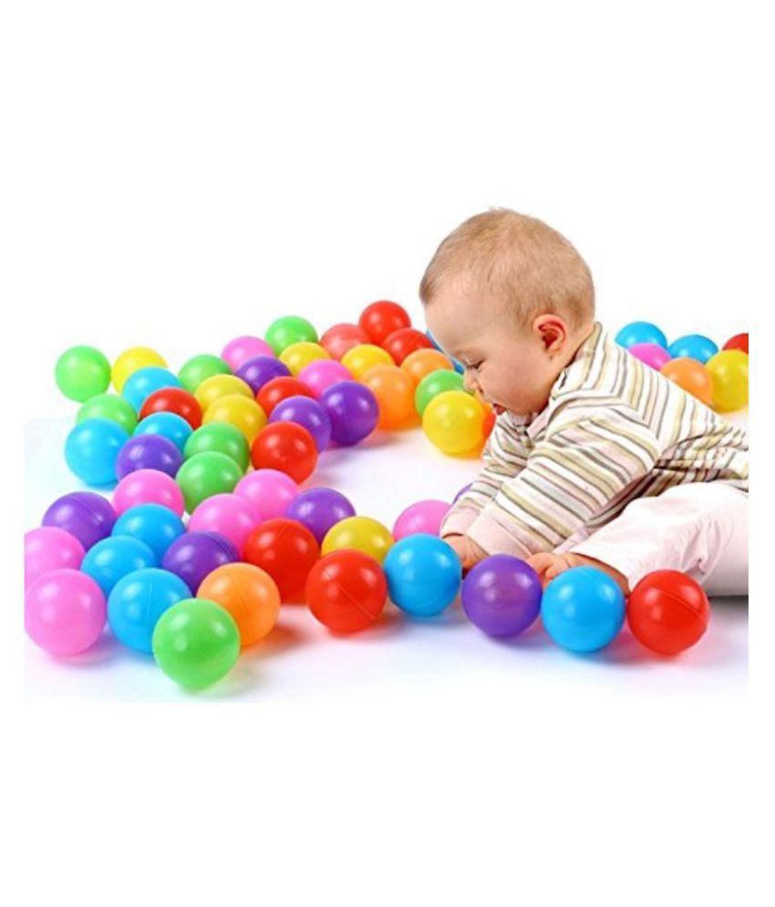Darling Toys Multicolour Plastic Balls Set Of 50 Pieces Buy Darling Toys Multicolour Plastic